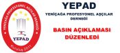 YEPAD basın açıklaması düzenledi.
