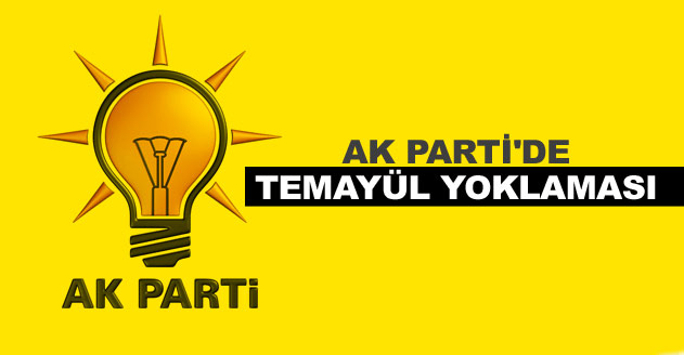 AK Parti Bolu Temayül sonuçlarına ulaşıldı